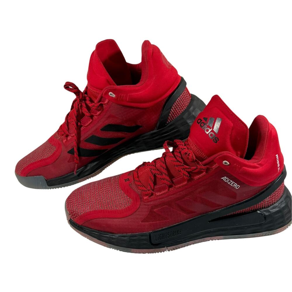Adidas D Rose 11 'Brenda' Basketball Shoes Mens 12.5 Red Black Derrick Rose